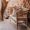 Malawi Cane Chairs - Double | Two Seater Outdoor Chair - Mawu Africa