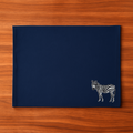 Navy blue table mats