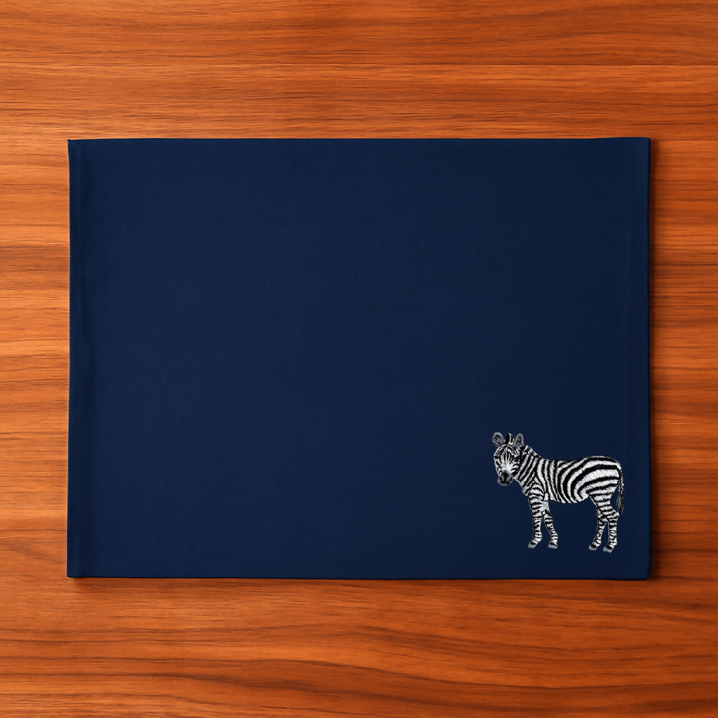 Navy blue table mats