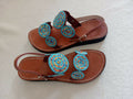 Wedge leather sandals - Mawu Africa