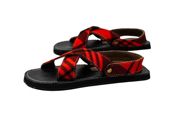 Toto Samburu - Red Kids Sandals