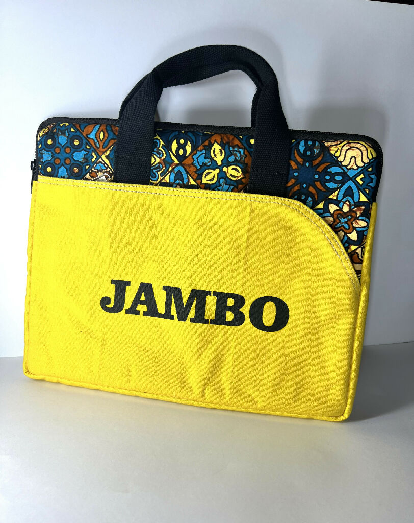 Jambo Register Notebook Jambo Laptop Sleeve Canvas – Mawu Africa