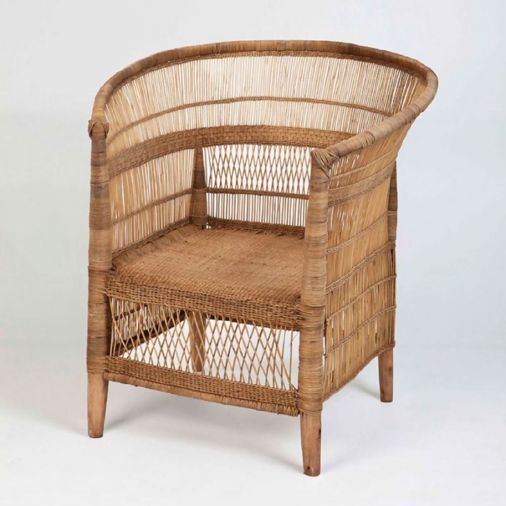 Malawi Cane Chairs - Single - Mawu Africa