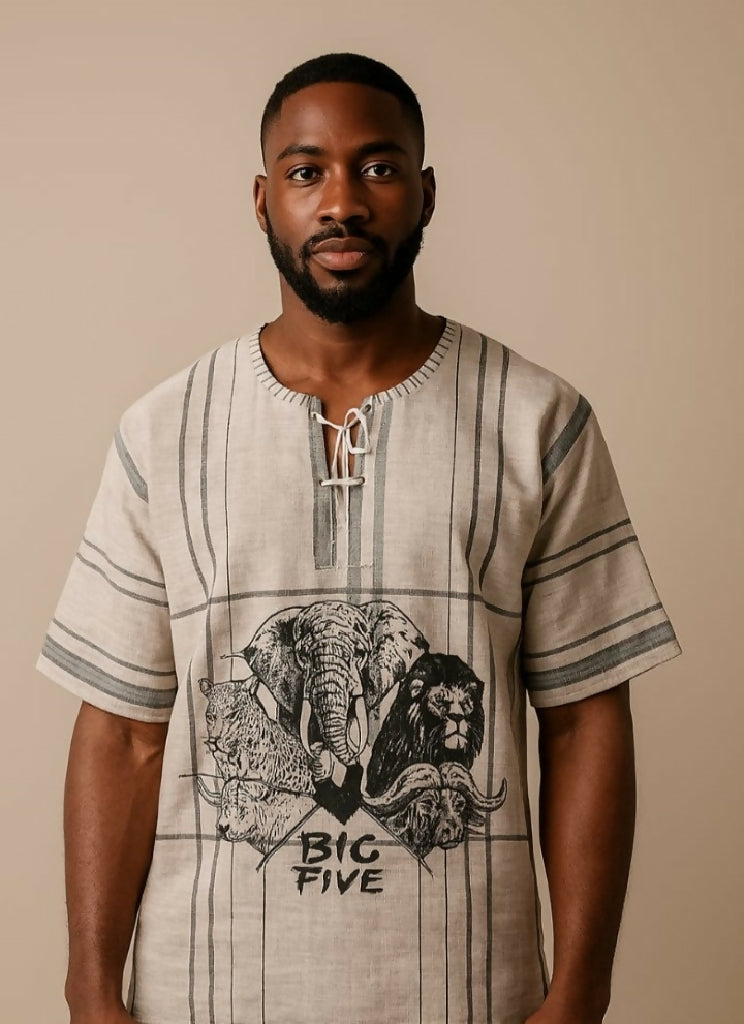 Handwoven Kikoi Shirt 