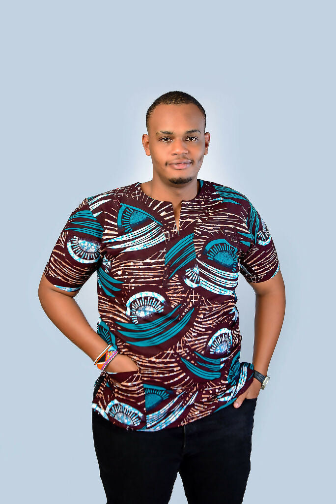 Brown Weekend African Shirt3