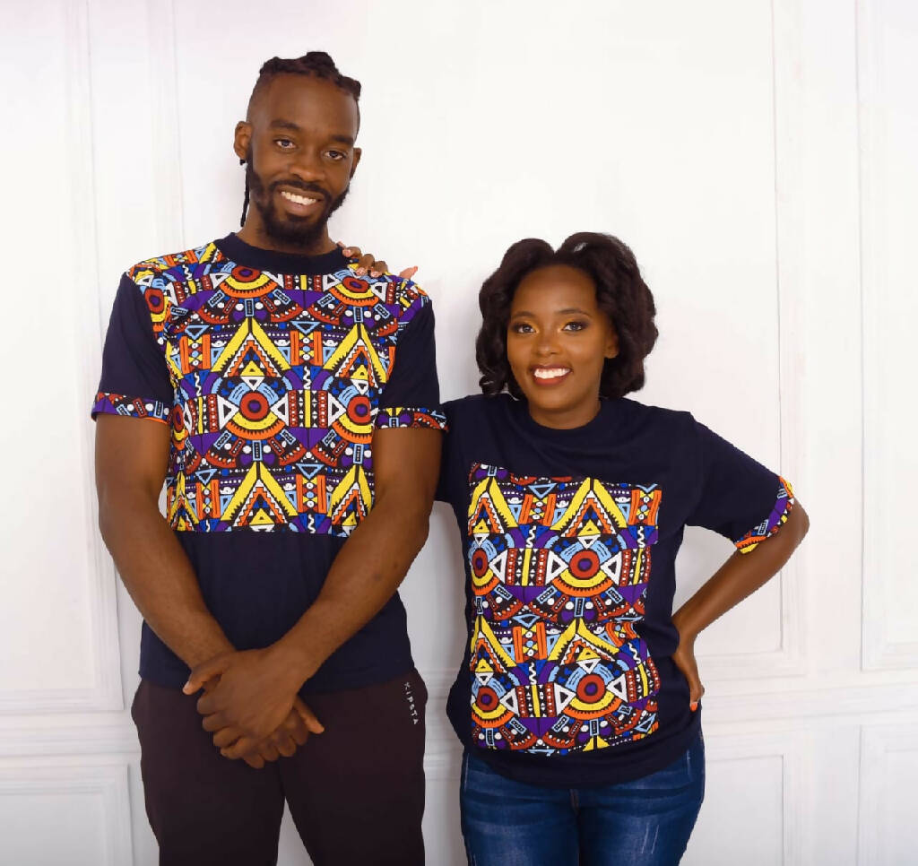 Trendy African prints Ankara T shirts/couples edition