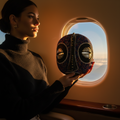 Traditional African Tribal Mask Kenya | Beaded Multicolour Wooden - Mawu Africa