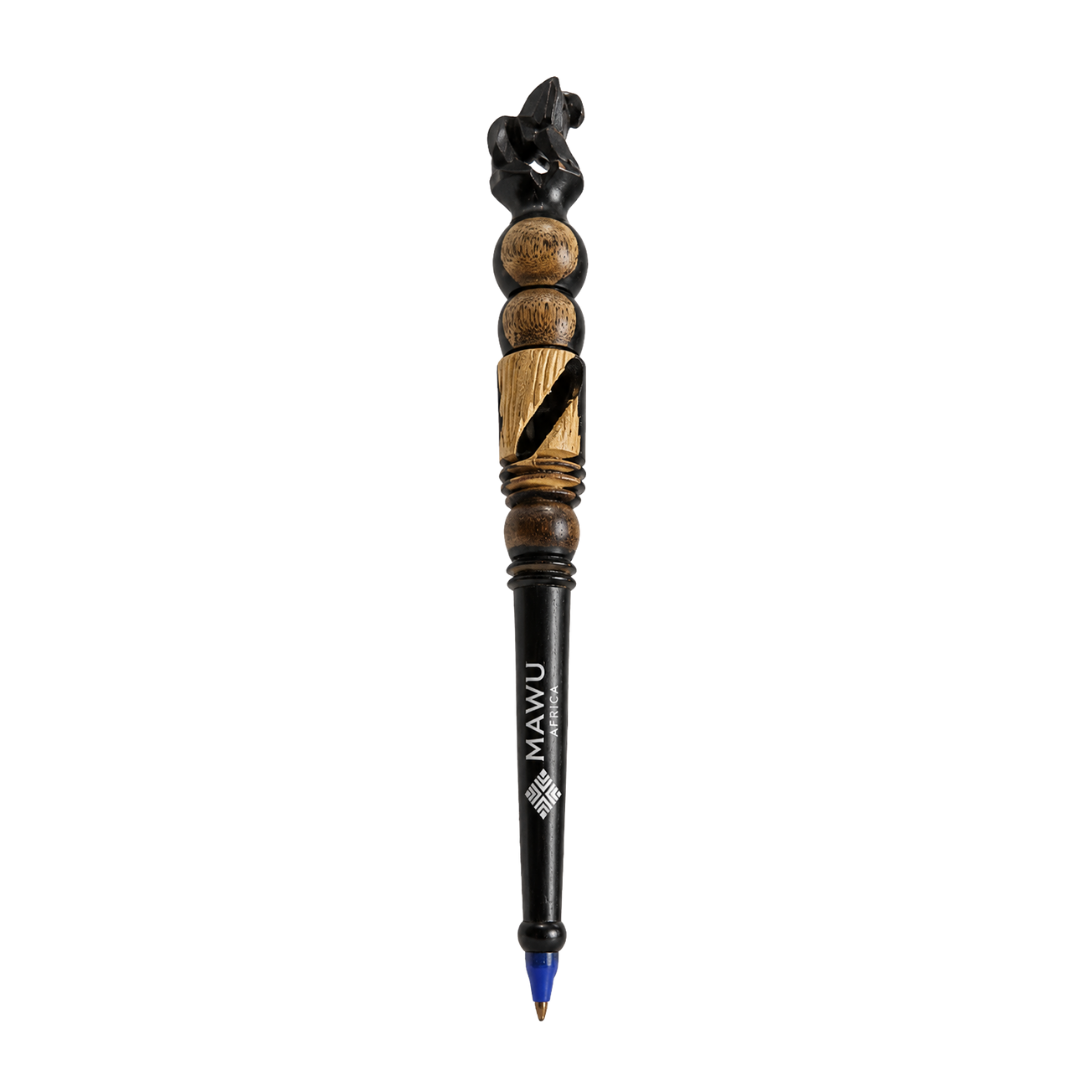 Handcrafted Ebony Pen - Mawu Africa