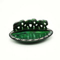 Tri Green Elephant Bowl| Soapstone Bowl - Mawu Africa