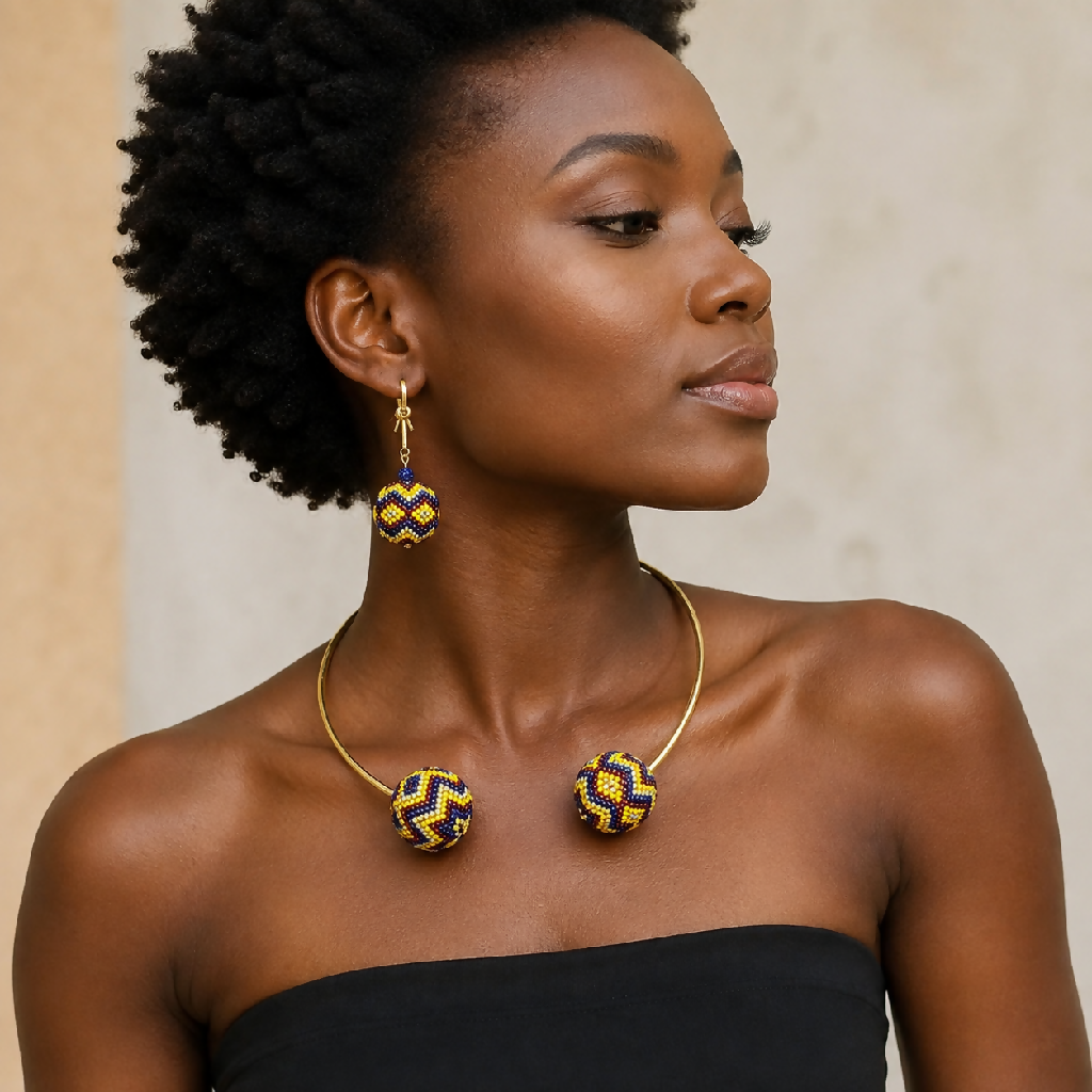 Rainbow Choker Set - Mawu Africa