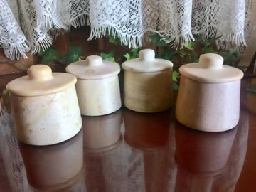 Natural Soapstone Sugar Dish