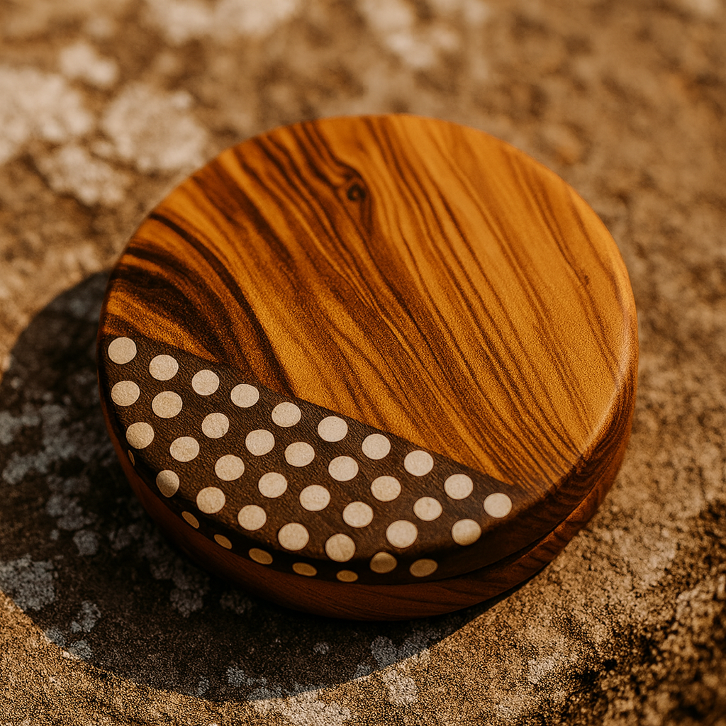 Wooden coasters (set of 4) - Mawu Africa