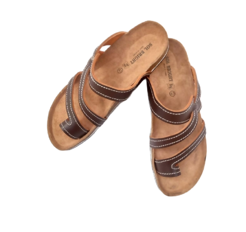 men cork sandals - Mawu Africa
