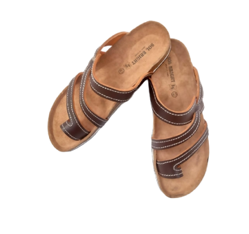 men cork sandals - Mawu Africa