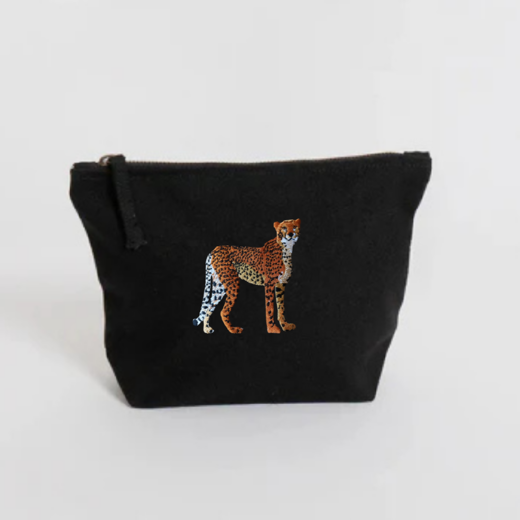 Black safari pouch