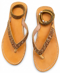 Premium Gift Package for Her Leather Sandals Earrings and Bracelet - Mawu Africa