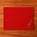 giraffe canvas table decor