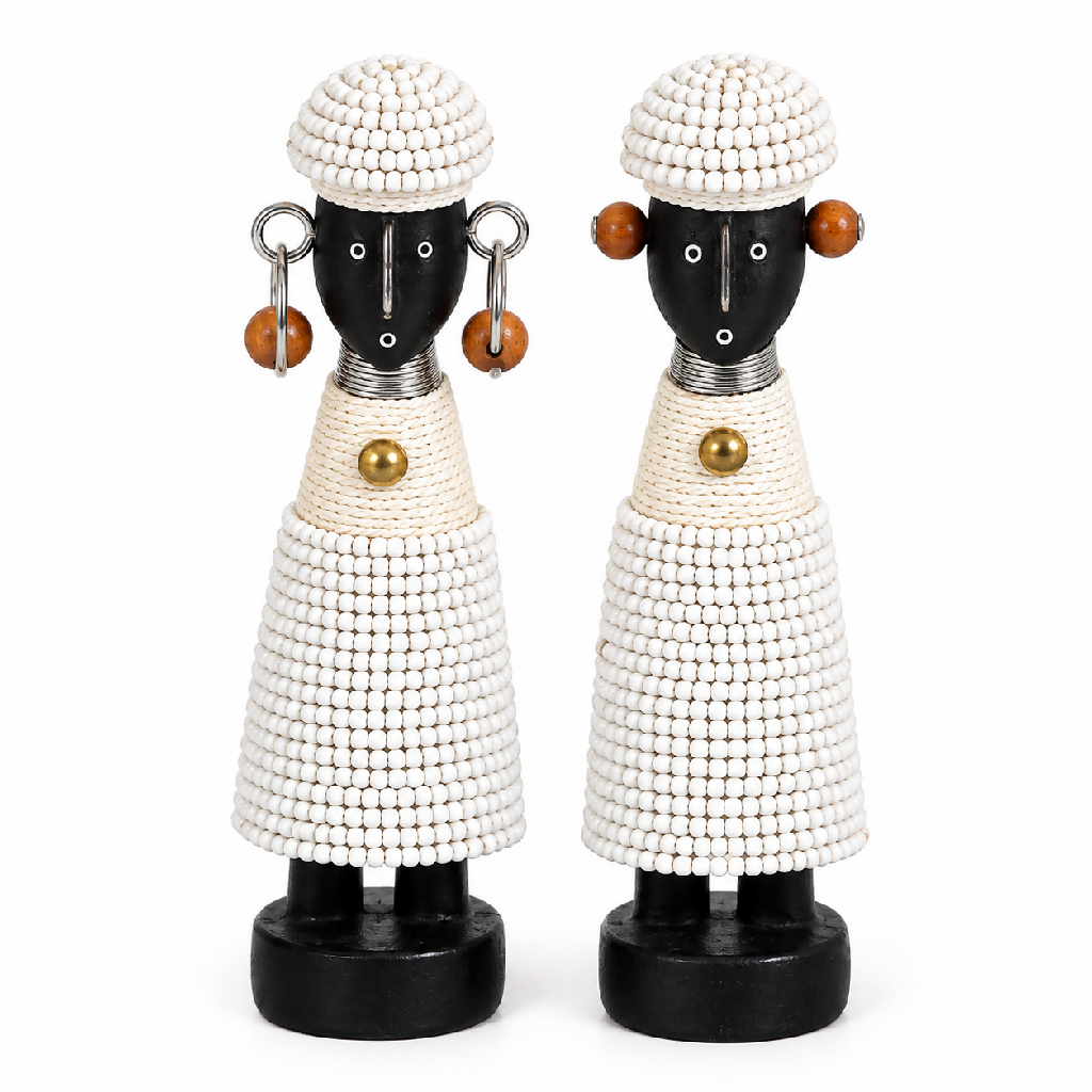 Namji Doll- Handracfted African Doll( Small, Set of 2) - Mawu Africa