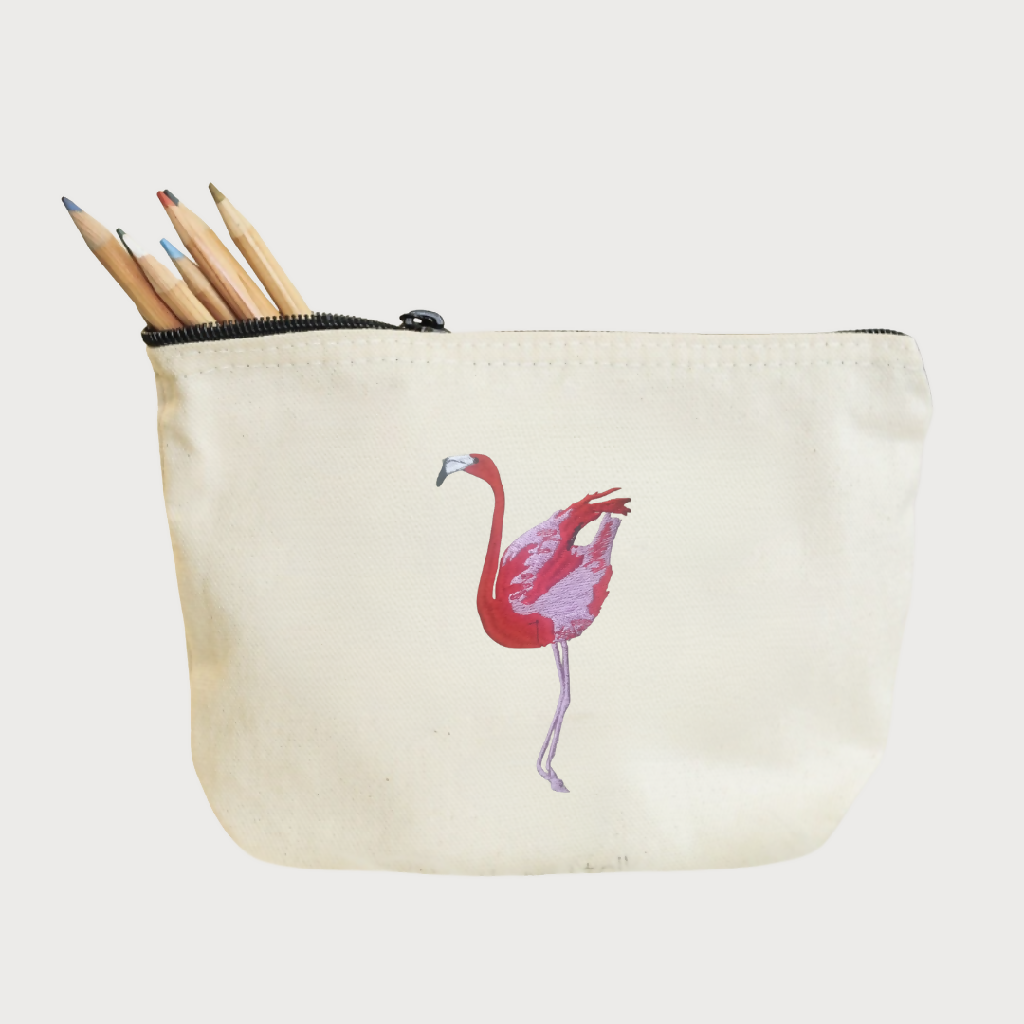 White pouch