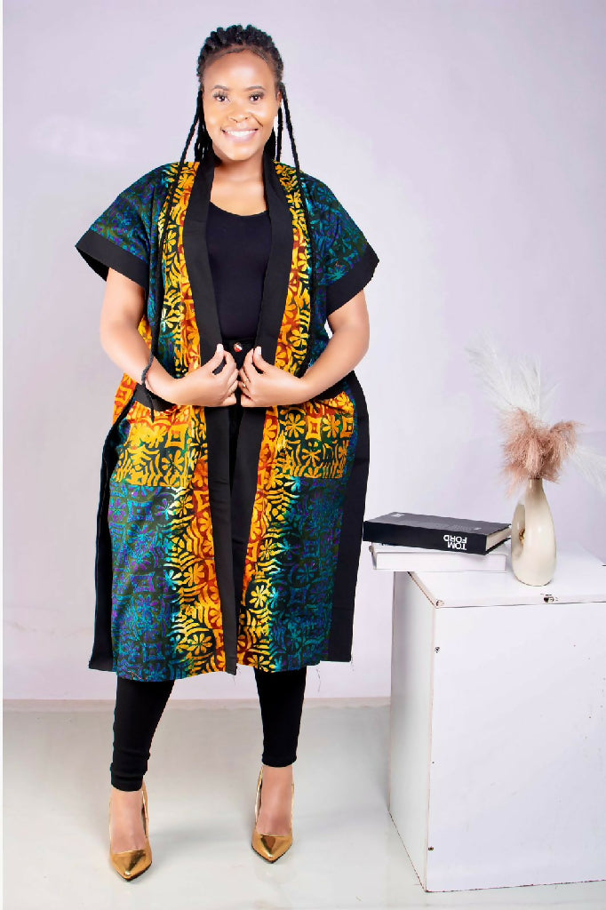 RISA MID-LENGTH KIMONO