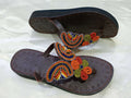 Wedge leather sandals - Mawu Africa