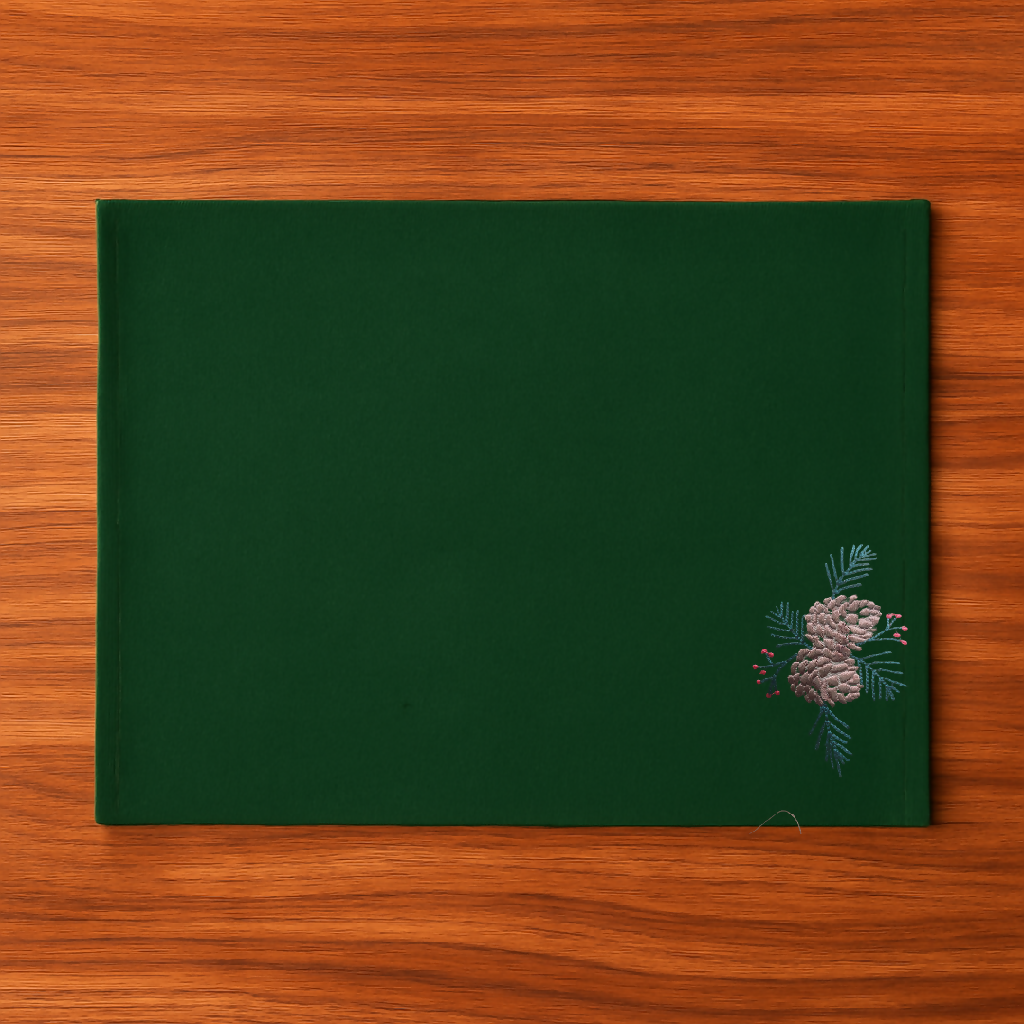 Christmas Table Mats- Acorn Motif