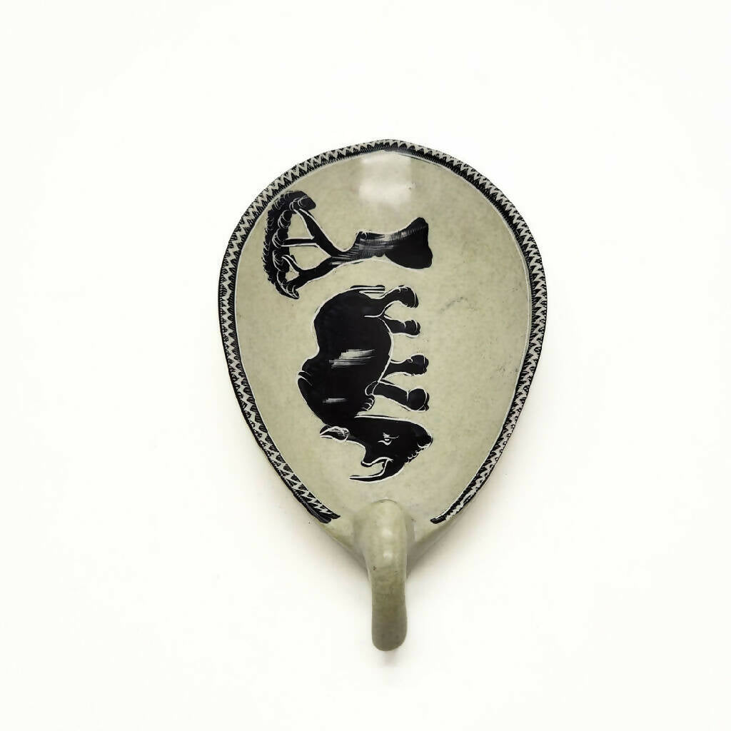 Rhino Soapstone Bowl|African Soapstone - Mawu Africa
