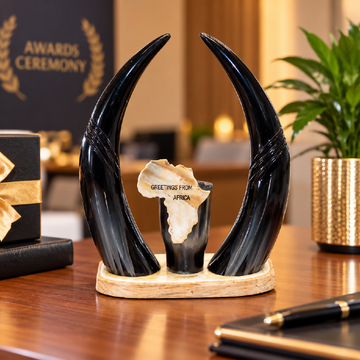Handcrafted Recycled Horn Award – Kenya