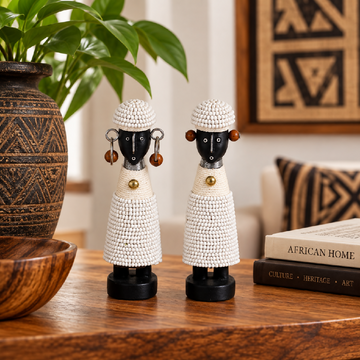 Namji Doll- Handracfted African Doll( Small, Set of 2)