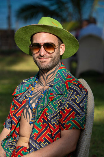 Zamu — African Print Resort Male Set
