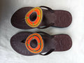 Wedge leather sandals - Mawu Africa