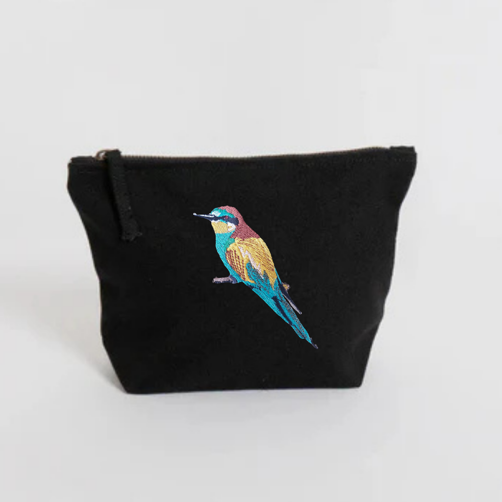 Bird lover make up pouch