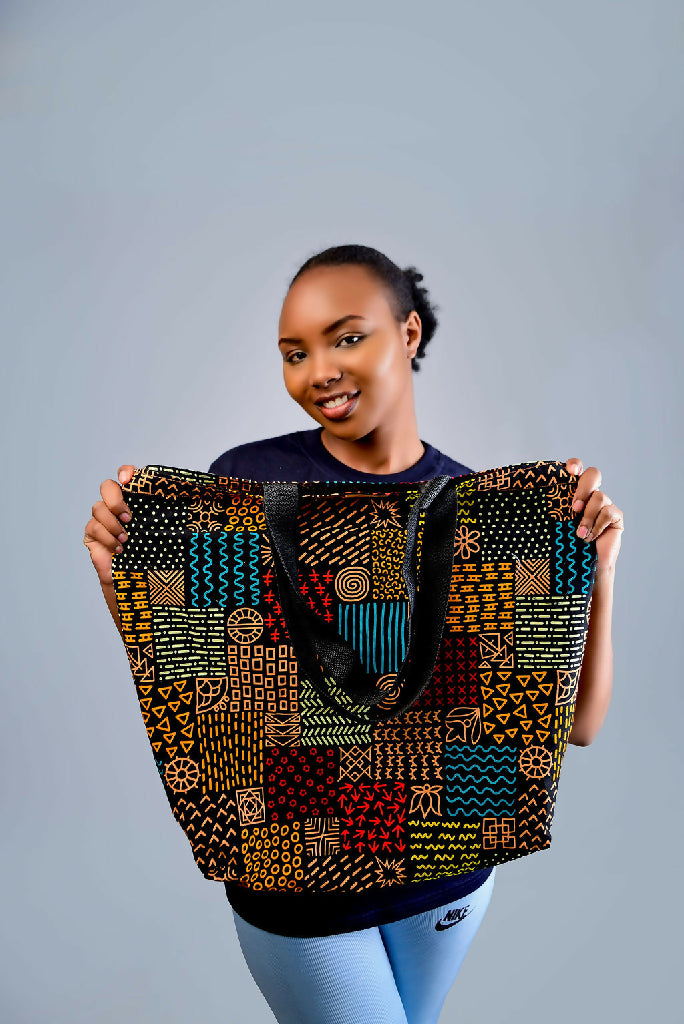 Multicoloured African Bag1