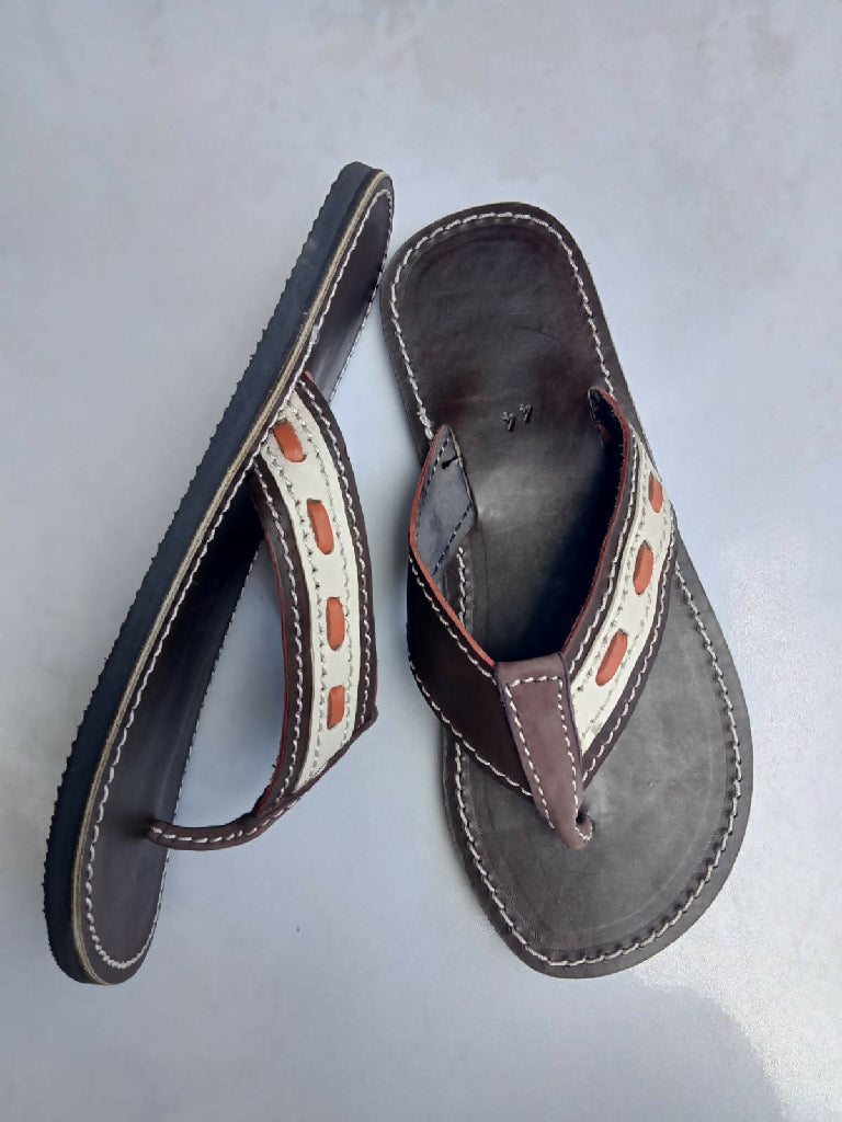 Men leather sandals