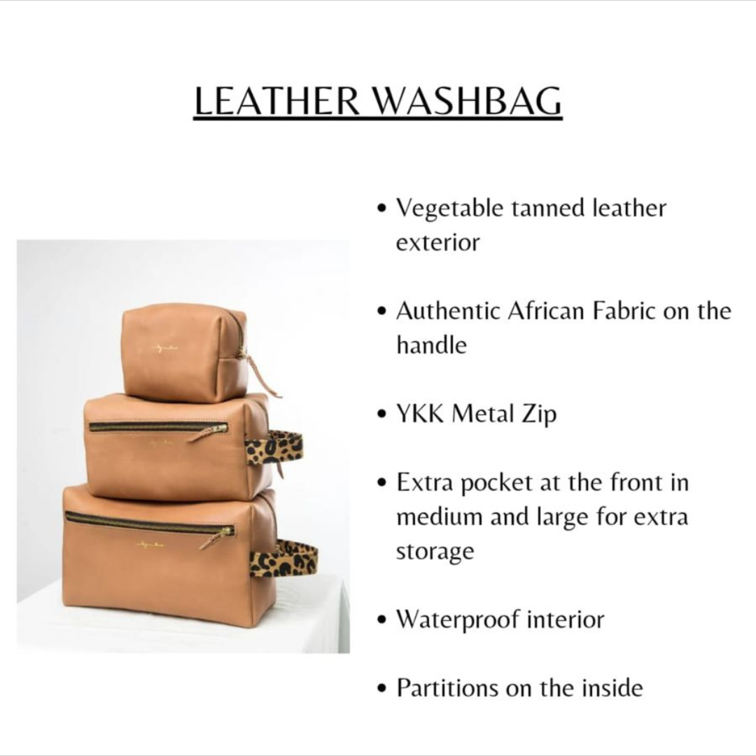 ByHer / Leather Washbag