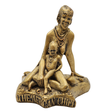 The African Child Bronze Sculpture