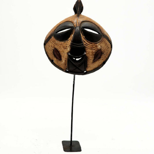 Vintage Nbaka Mask on Stand Furniture