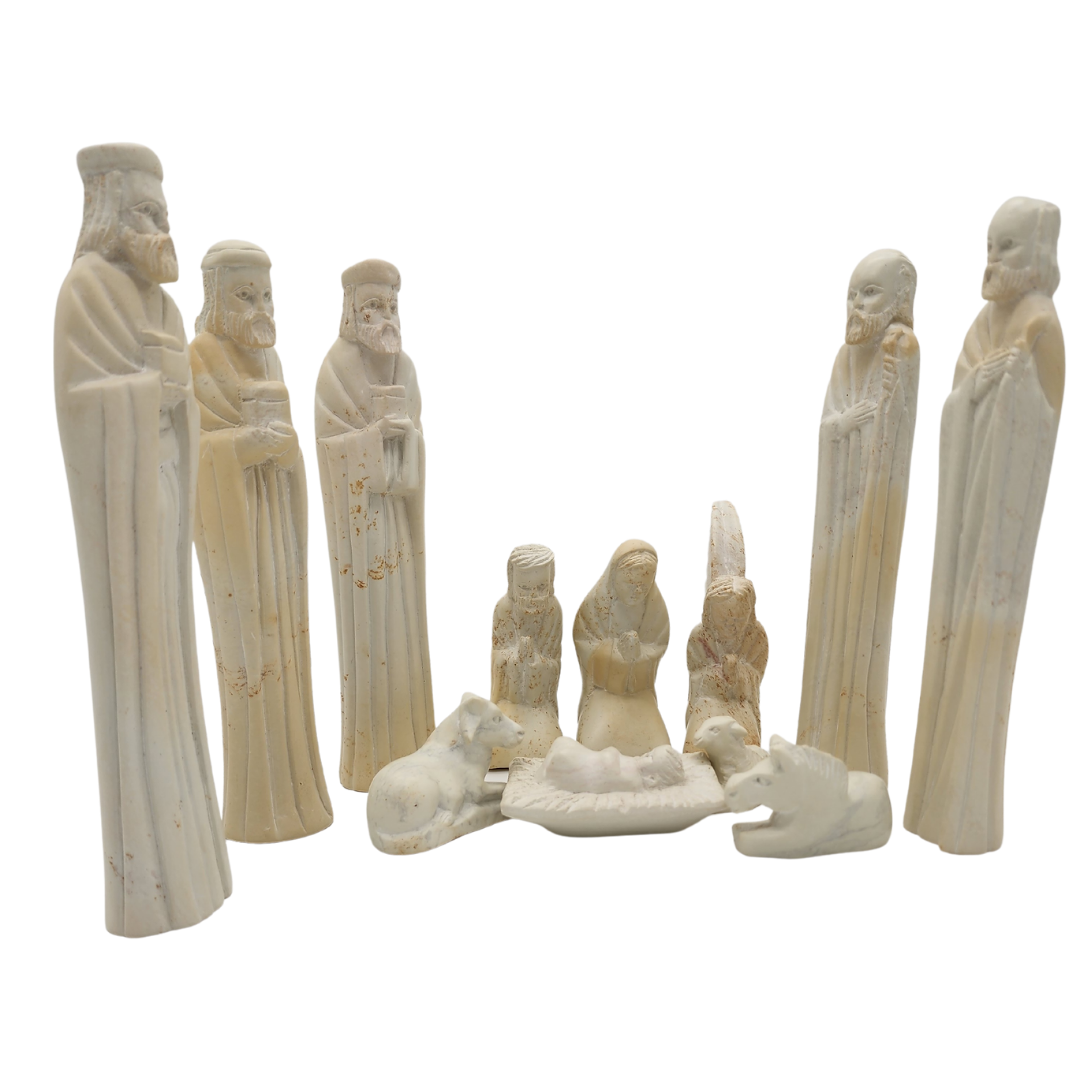 Handcrafted Soapstone Nativity set
