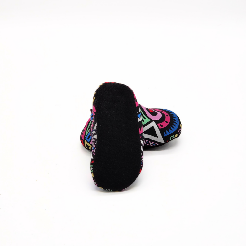 Tribal Pink Baby Shoes