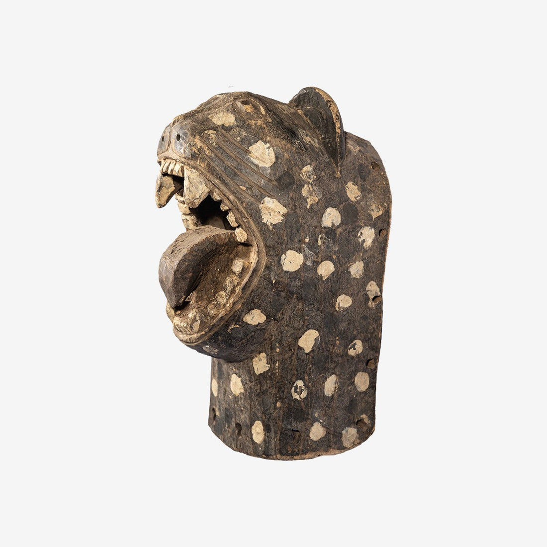 Luba Leopard Mask - Authentic African handicrafts | Clothing, bags, painting, toys & more - CULTURE HUB by Muthoni Unchained