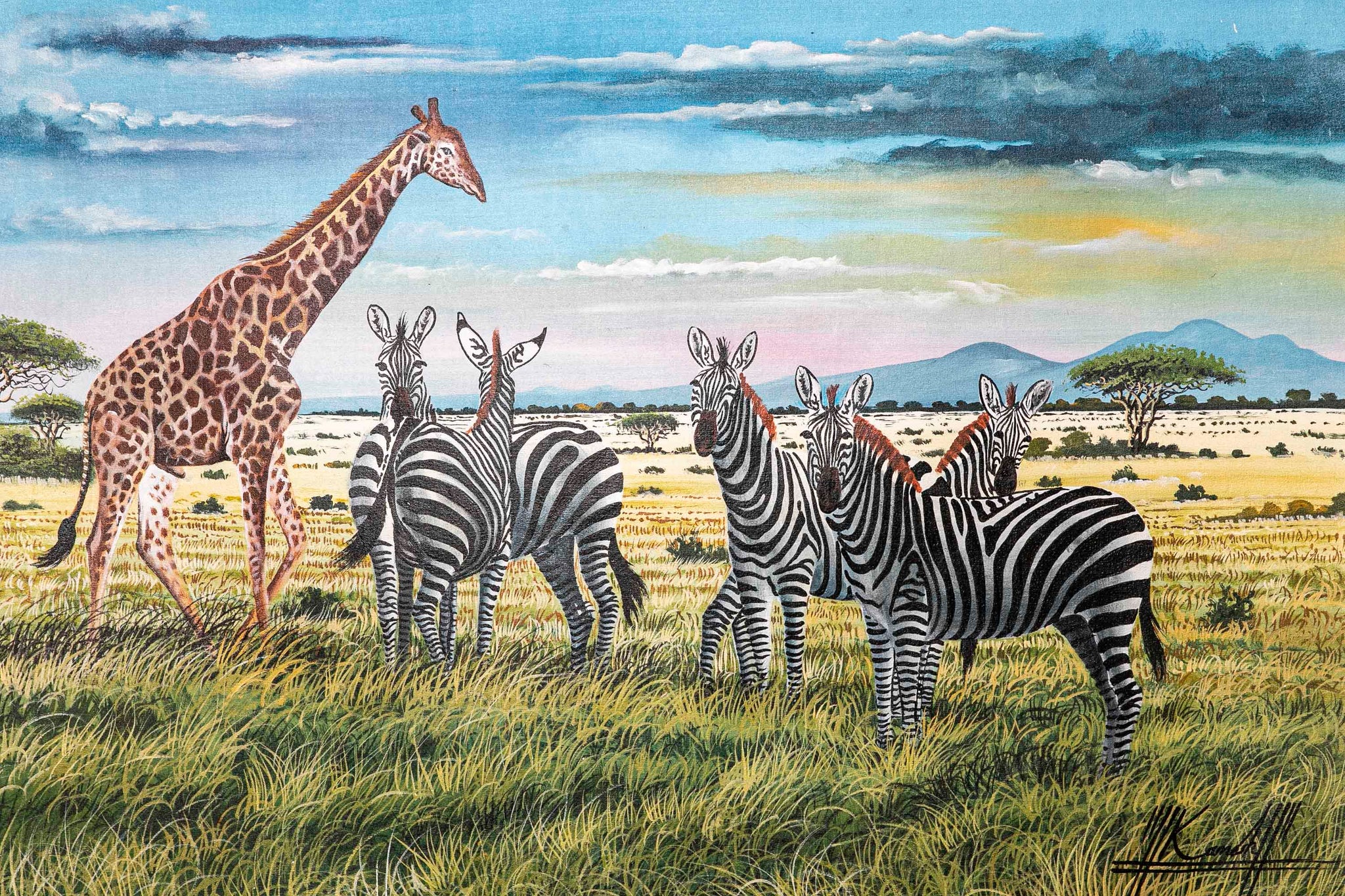 Giraffe and Zebra - Authentic African handicrafts | Clothing, bags, painting, toys & more - CULTURE HUB by Muthoni Unchained