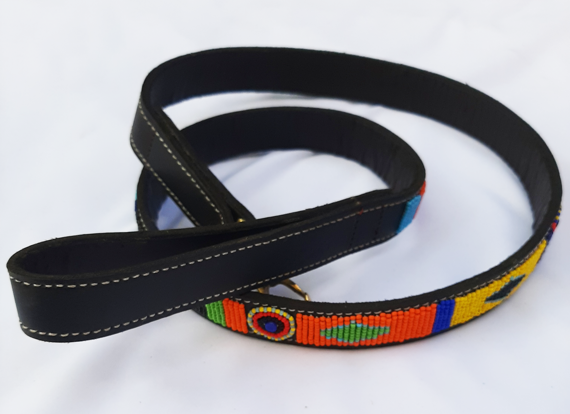 Dog leash with lining - Authentic African handicrafts | Clothing, bags, painting, toys & more - CULTURE HUB by Muthoni Unchained