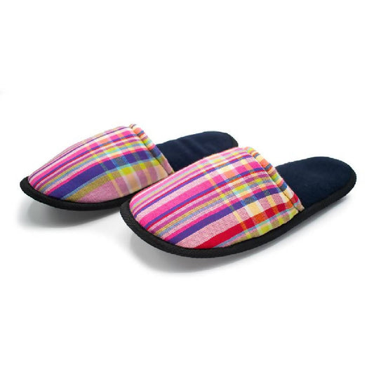 Pink kikoy slippers - Authentic African handicrafts | Clothing, bags, painting, toys & more - CULTURE HUB by Muthoni Unchained