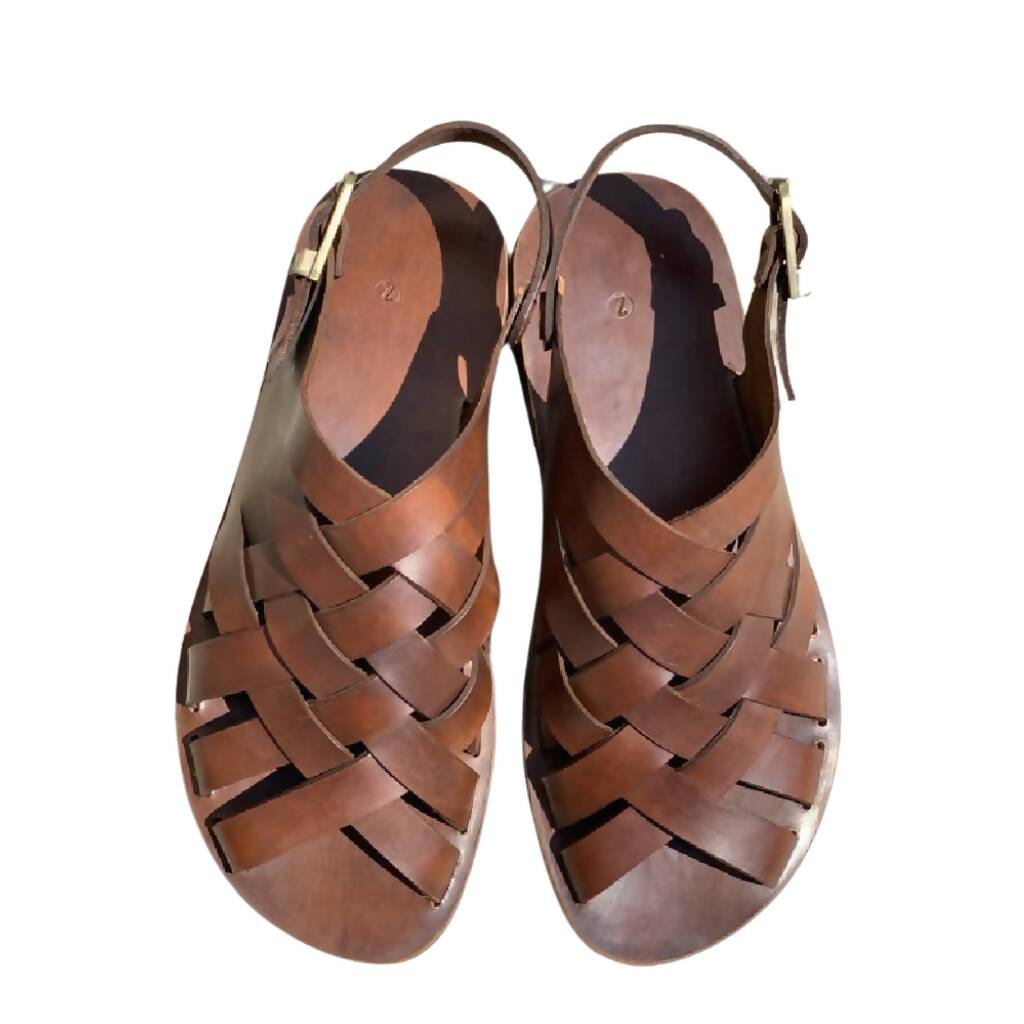 Men leather sandals