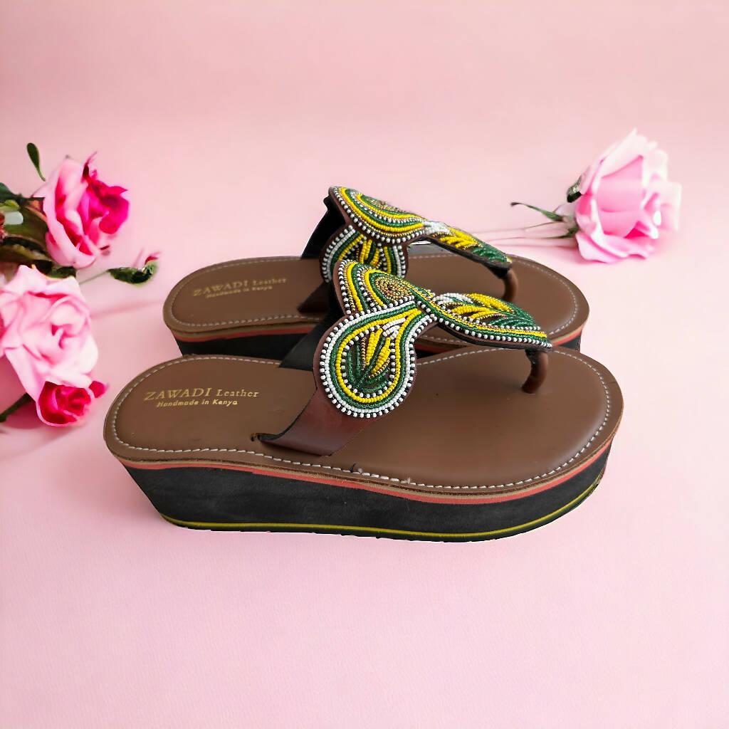 Nefertiti Wedge sandals