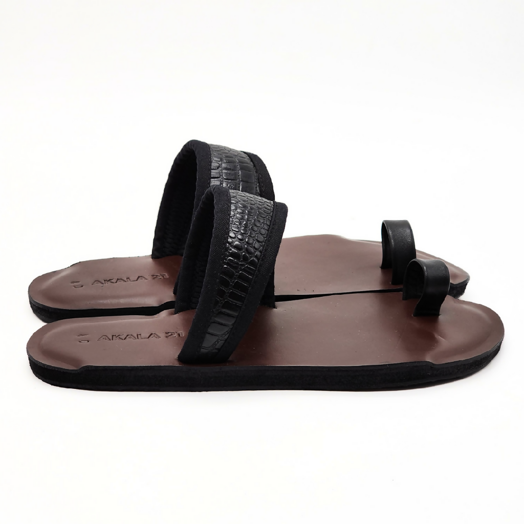 African 2025 leather sandals