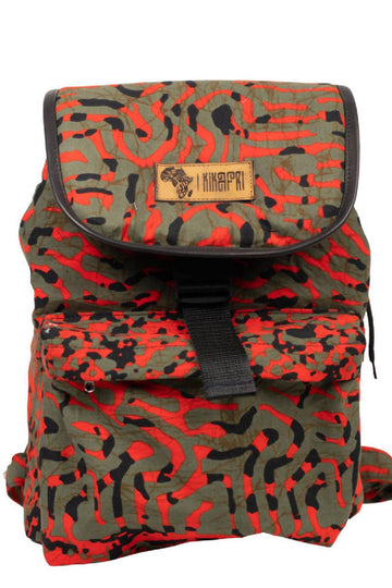 Kikafri Laptop backpack - Red