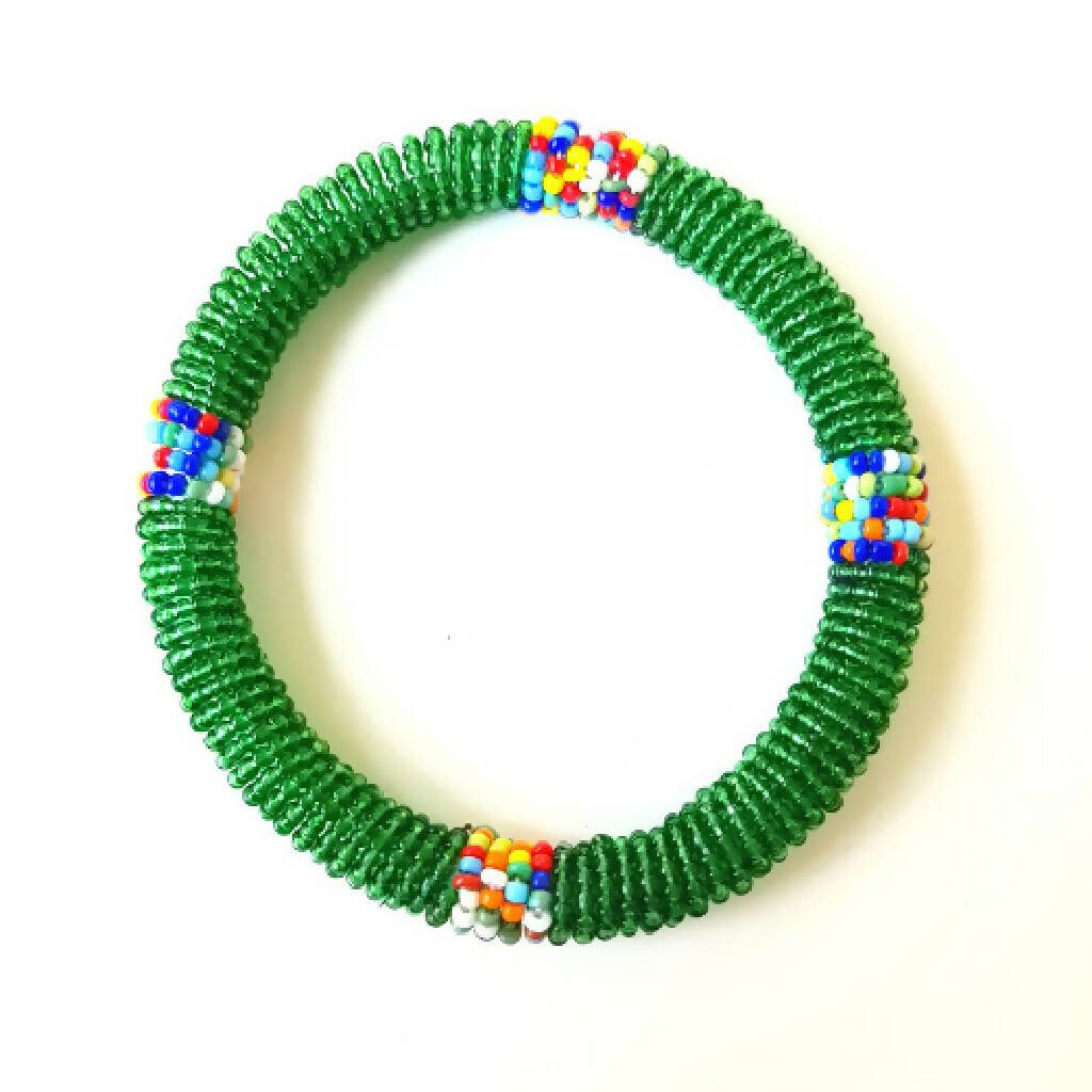 Beaded African unisex bracelet