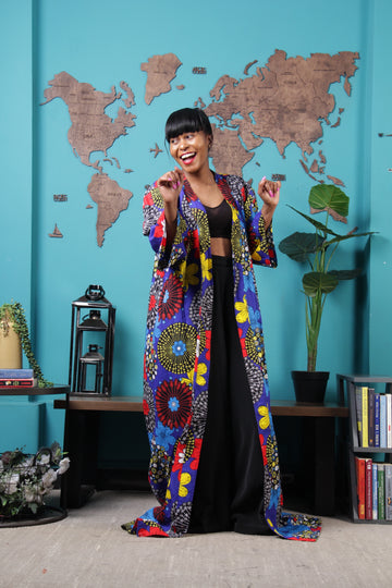 Ankara Kimono