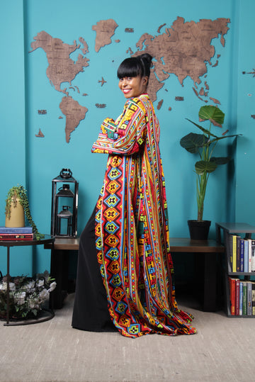 Ankara Kimono